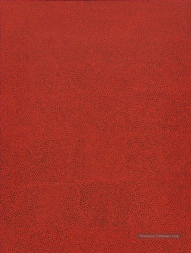 PAS de rouge B Yayoi KUSAMA pop art minimalisme féministe Peinture à l'huile